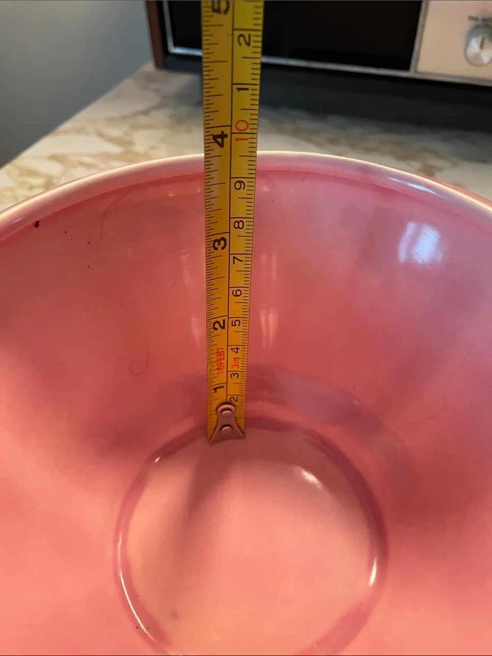 VTG Belmar California Pottery Pink Strawberry Covered Ceramic Bowl USA